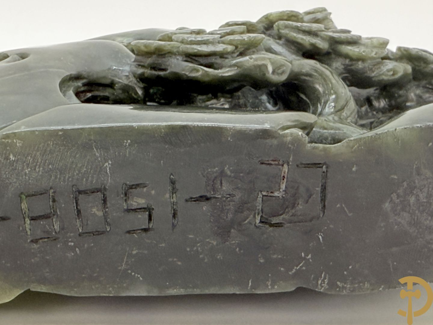 Aziatische sculptuur in jadeiet 