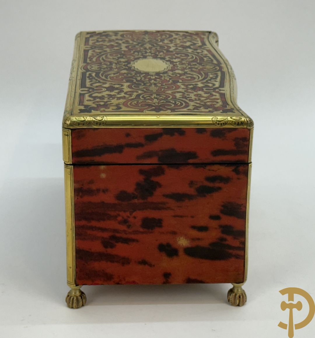 Theebox met koper en schildpad, Napoleon III