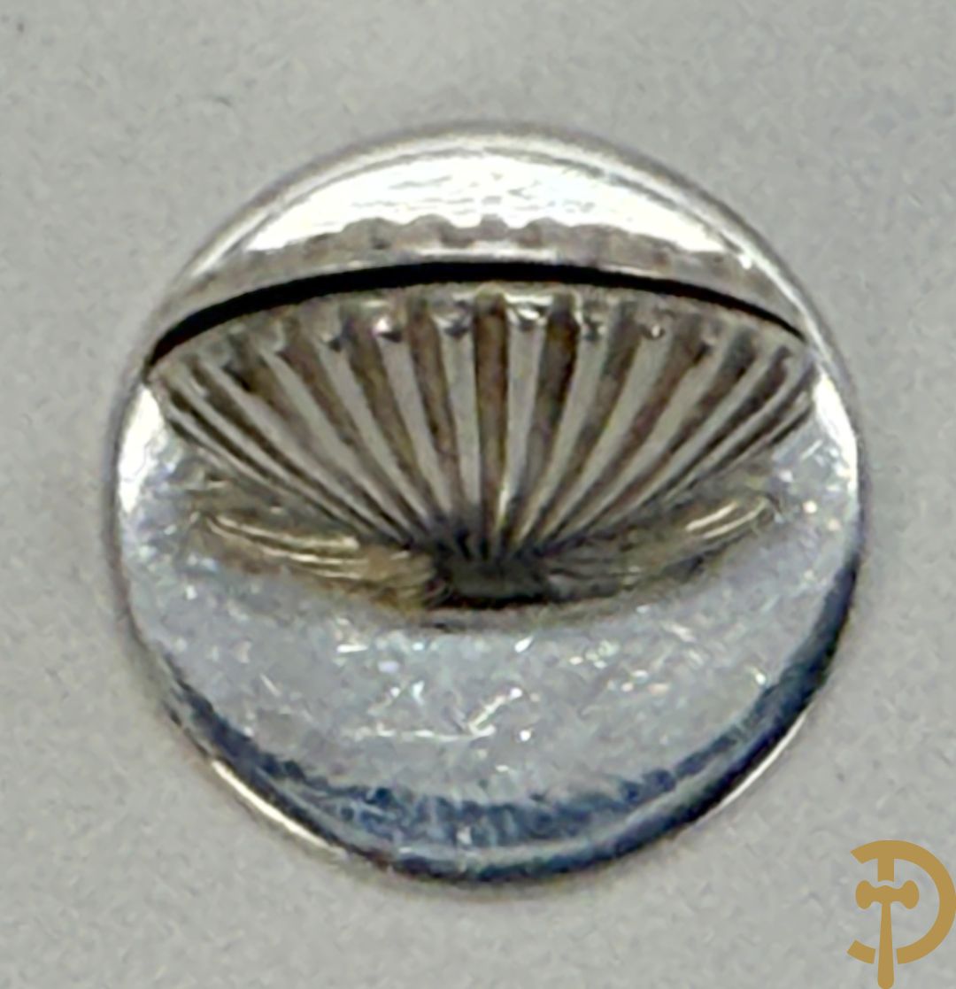 Zes naamhoudertjes in massief zilver, Sterling gemerkt, Tiffany en Co.