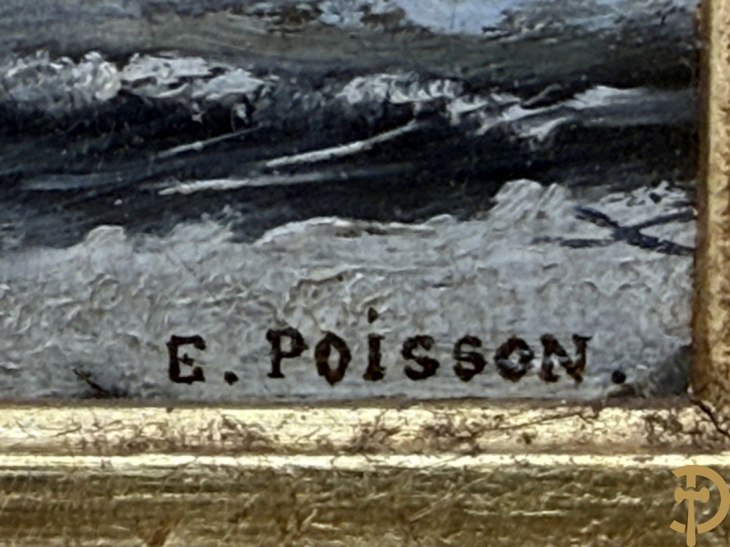 POISSON E. getekend 