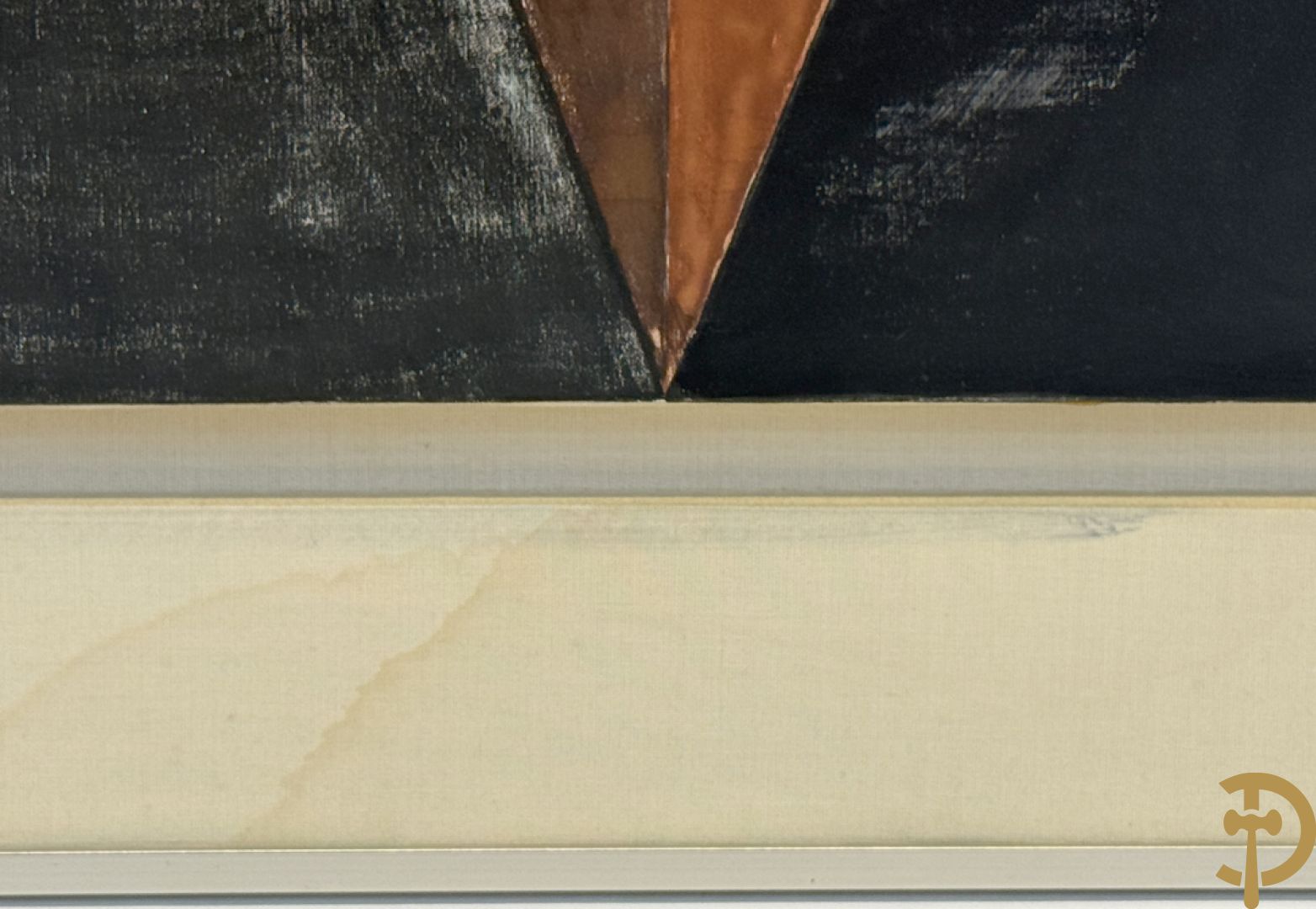 VERMEULEN N. verso getekend en gedateerd 1984 