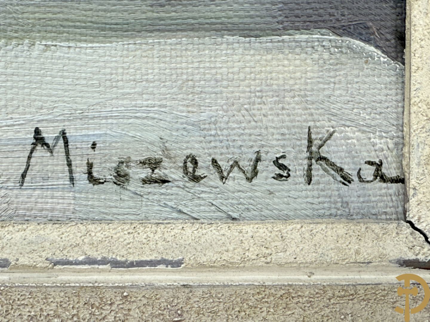 DE MISZEWSKA H. (Hélène) getekend 
