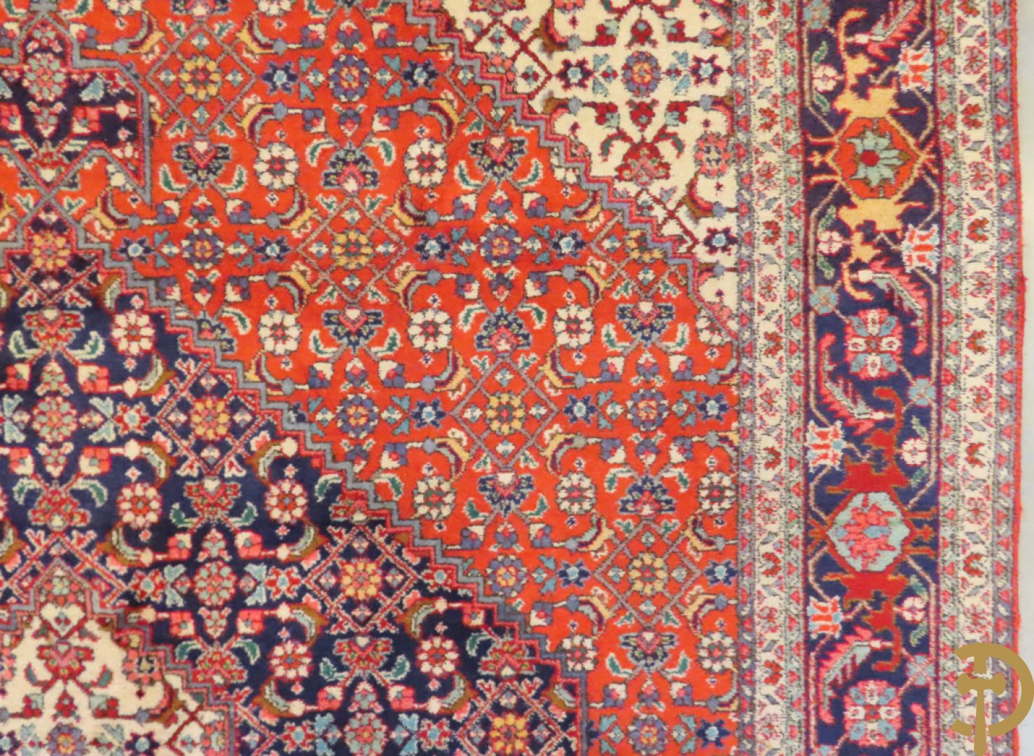 Oosters handgeknoopt tapijt Tabriz