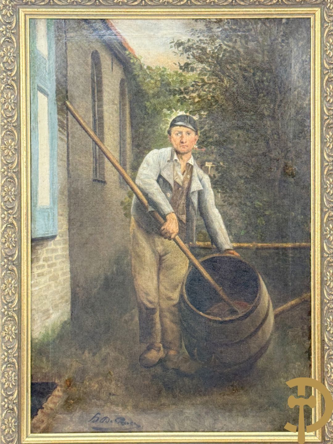 DE GRAER H. (Henri) getekend 