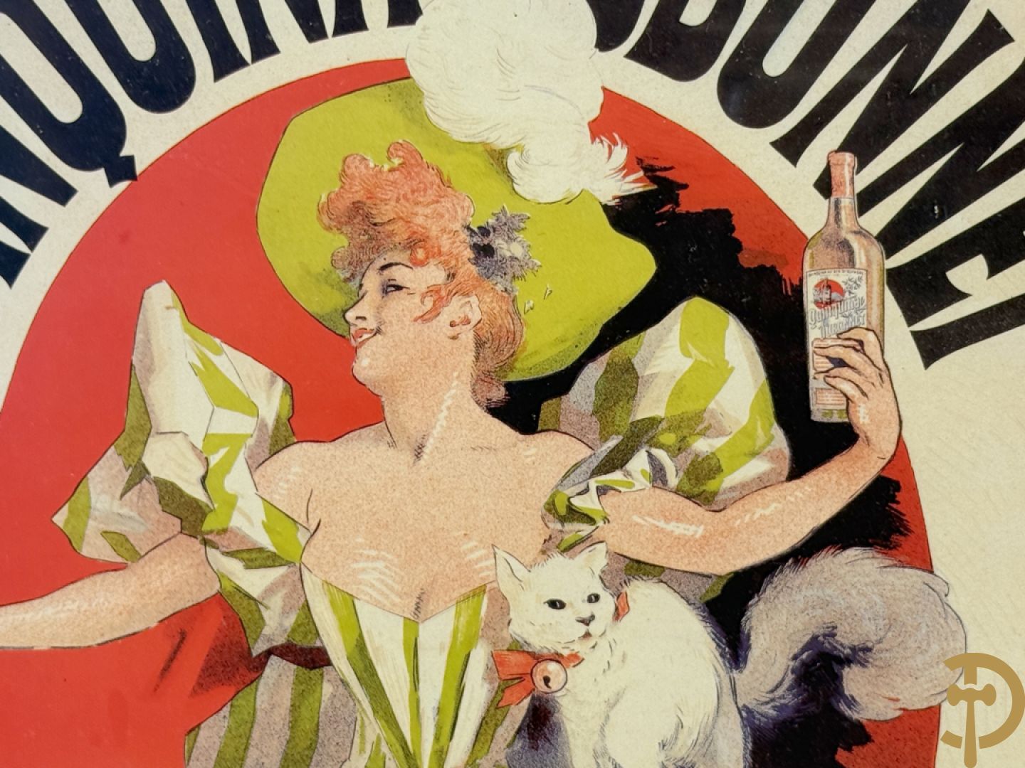 Drie ingelijste reclames/affiches 