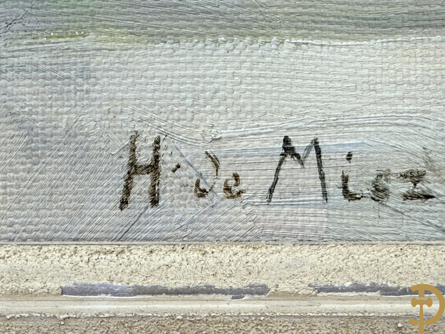 DE MISZEWSKA H. (Hélène) getekend 