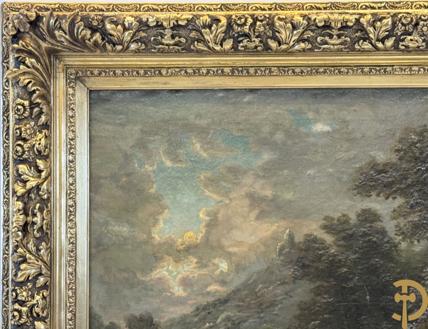 A.H. 1885 gemonogrammeerd rechts onder (August Hörter) 