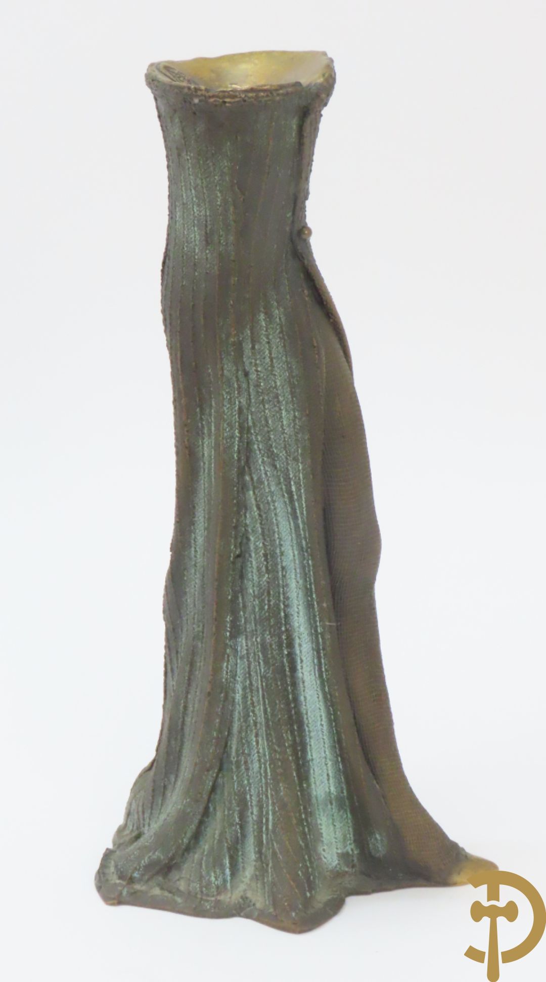 Gemonogrammeerd met symbool bovenaan 