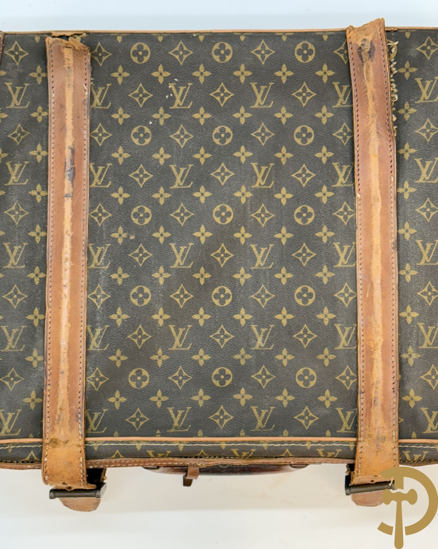 Lederen valies Louis Vuitton