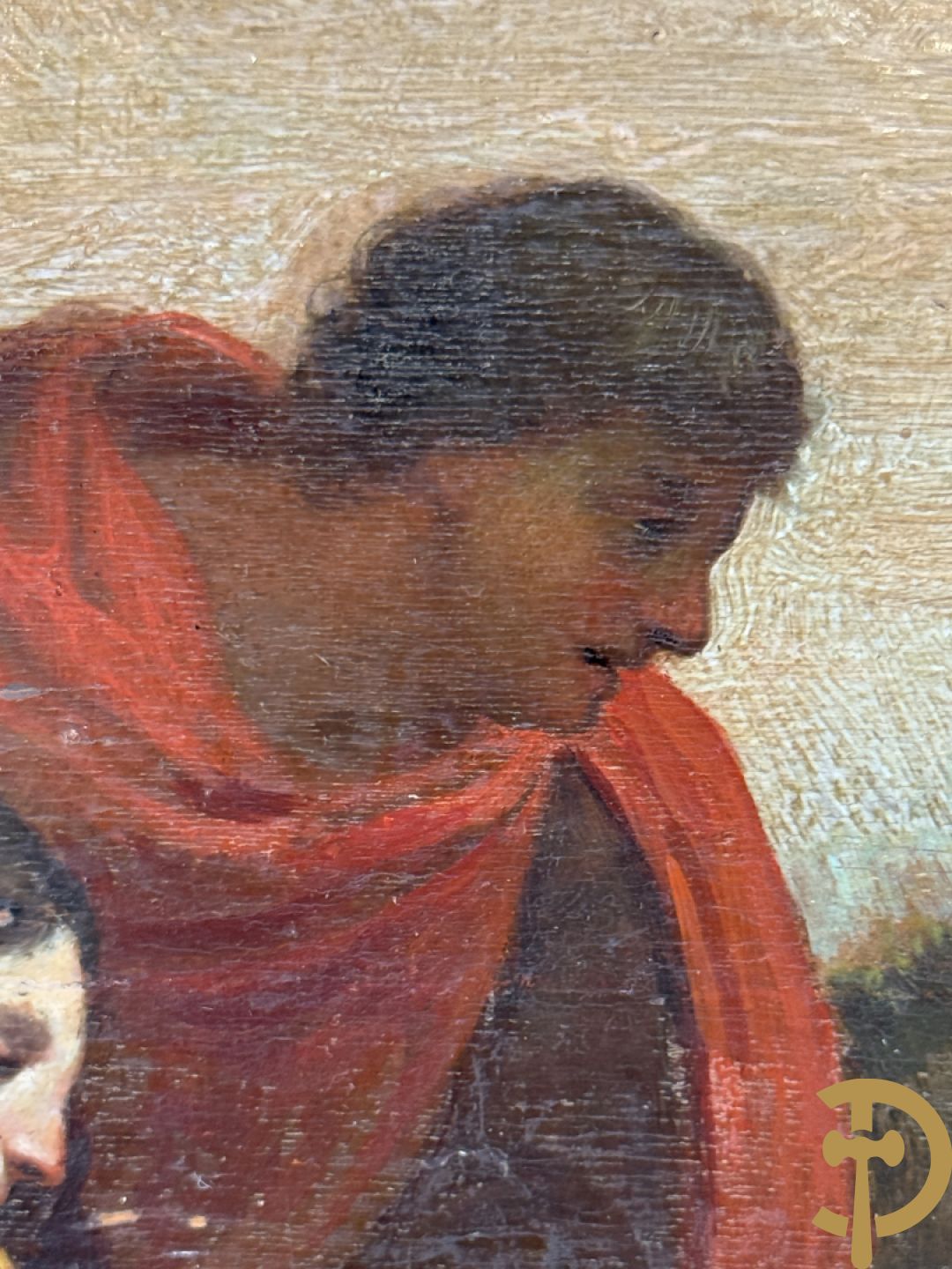 Onleesbaar getekend (Cleemans ?) 