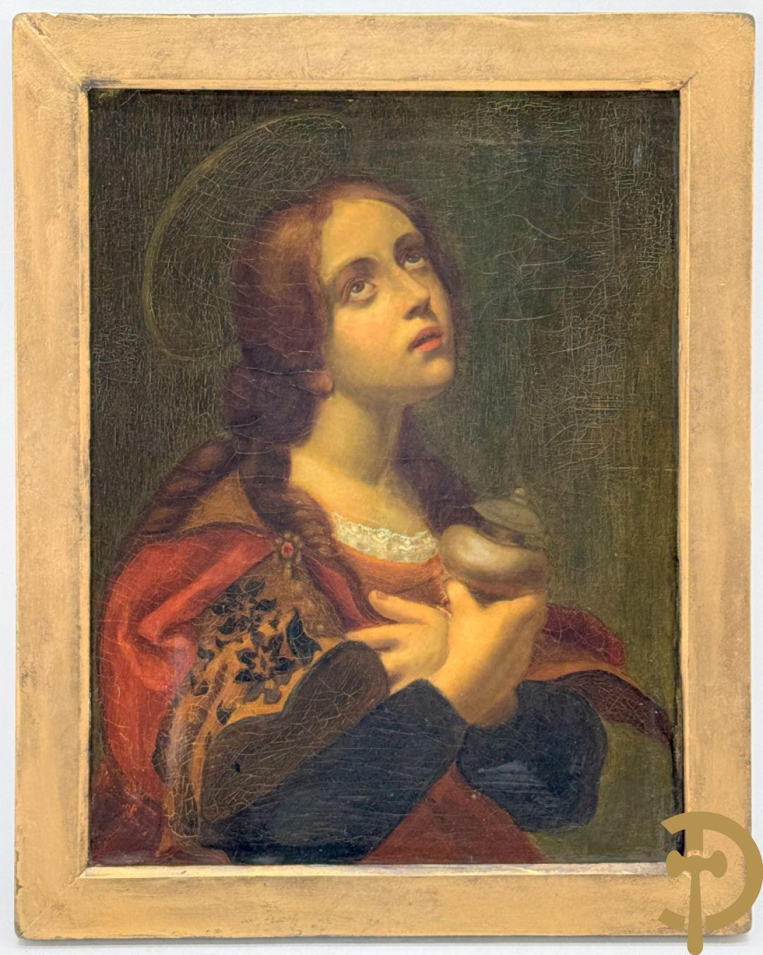 Ongetekend achteraan gerefereerd Carlo Dolci 