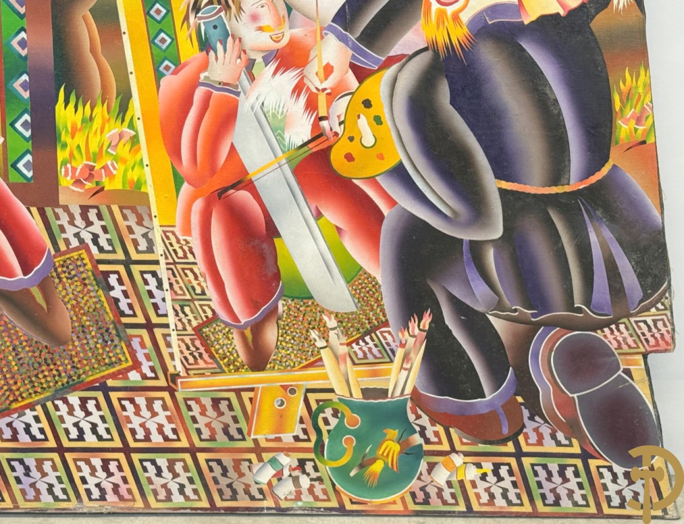 VAN DAELE Nico getekend verso 1983 