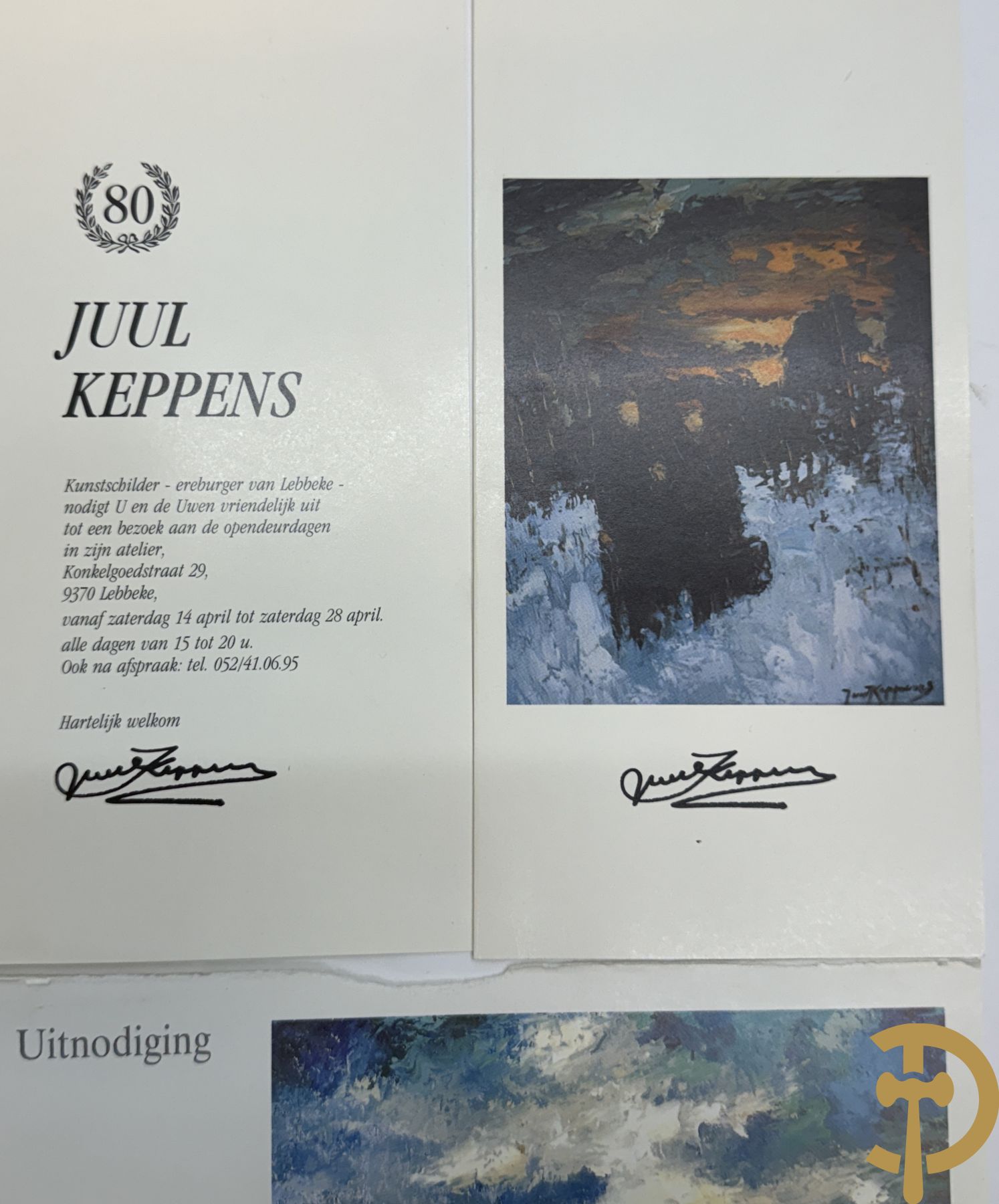 KEPPENS Jules getekend 