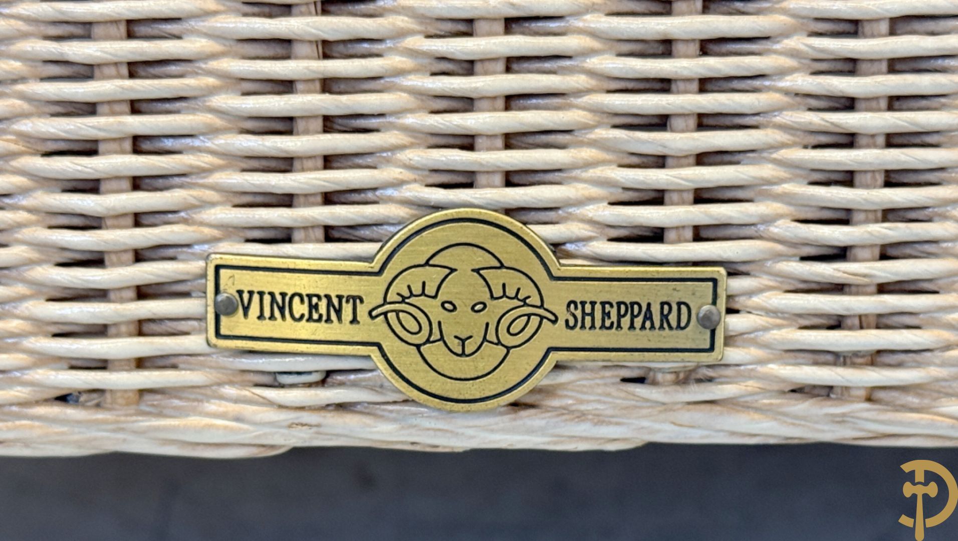 Zes Lloyd Loom stoelen, merk Vincent Sheppard