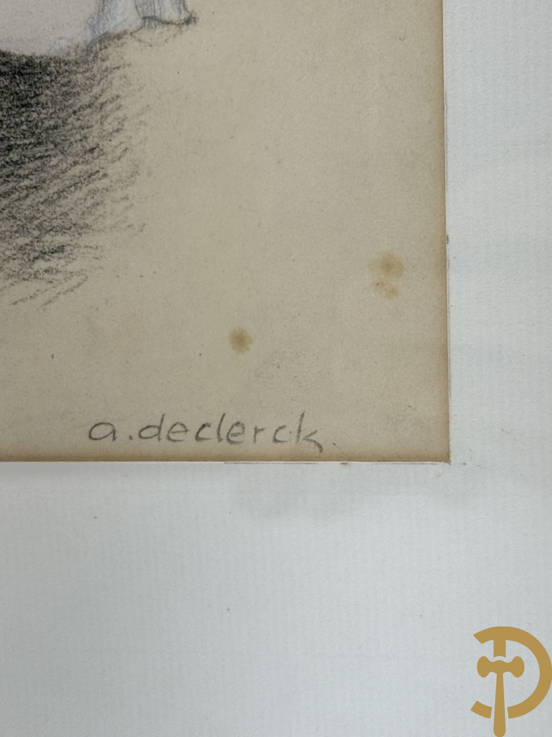 DECLERCK A. getekend (Antoon) 