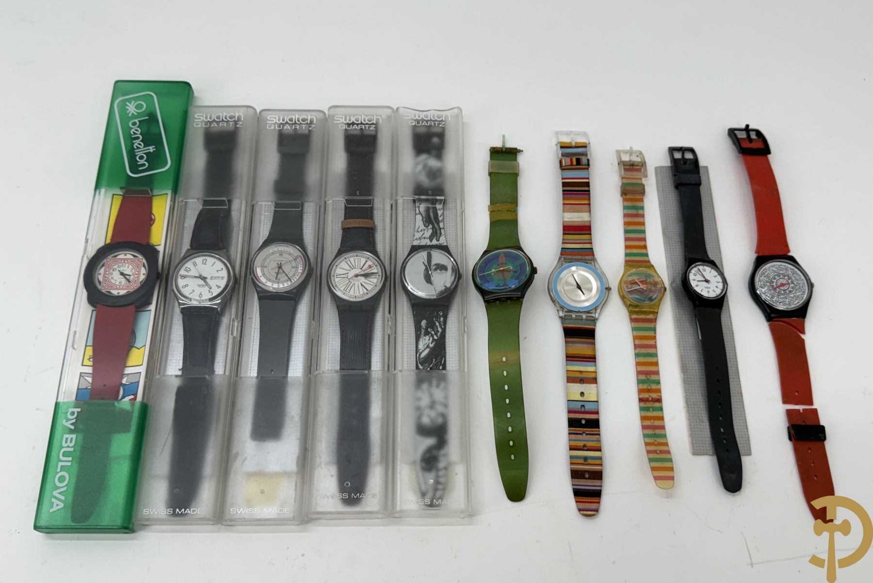 Verzameling vintage Swatch horloges