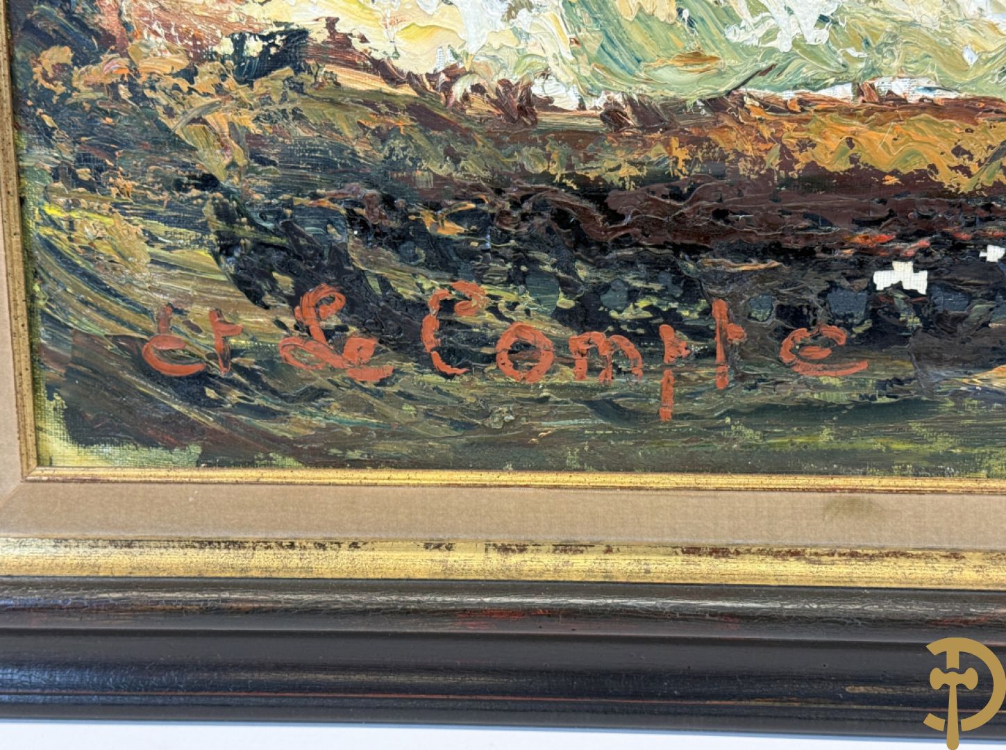 LE COMPTE Et. getekend 