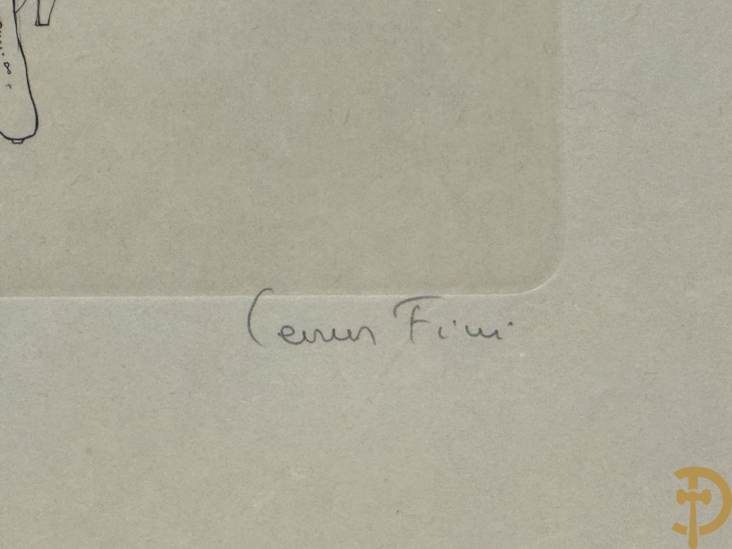 FINI Leonor getekend - Reeks van 4 gravures met meisjes - 2/75