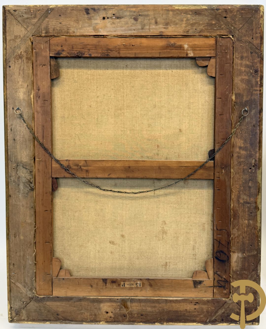 CAHON E. getekend Avril 1863 