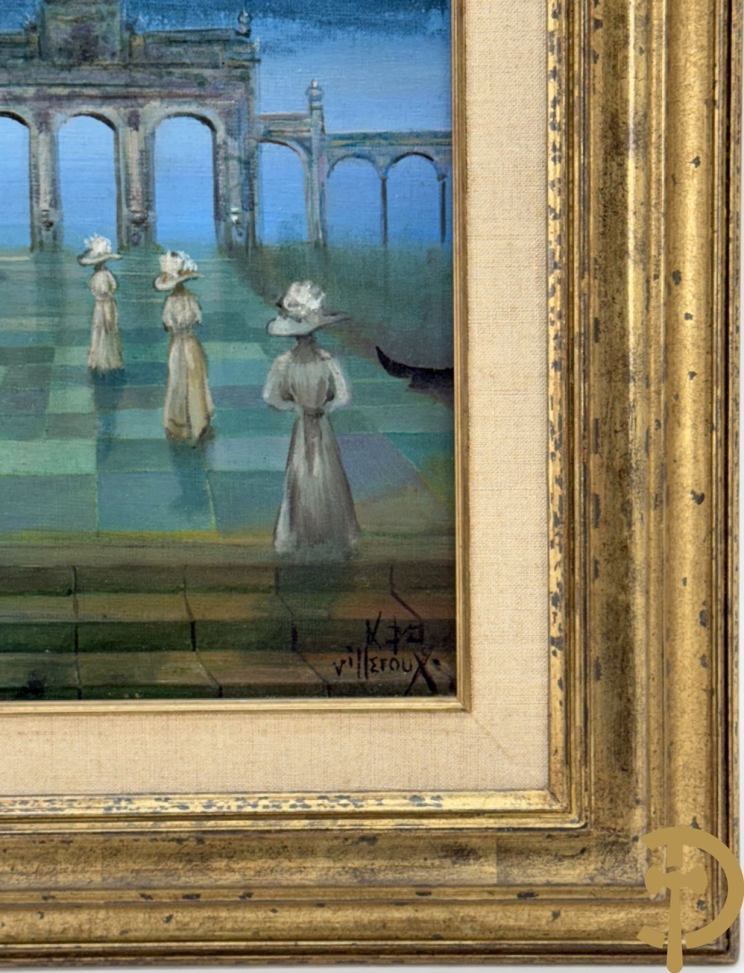 DE VILLEROUX A. getekend 