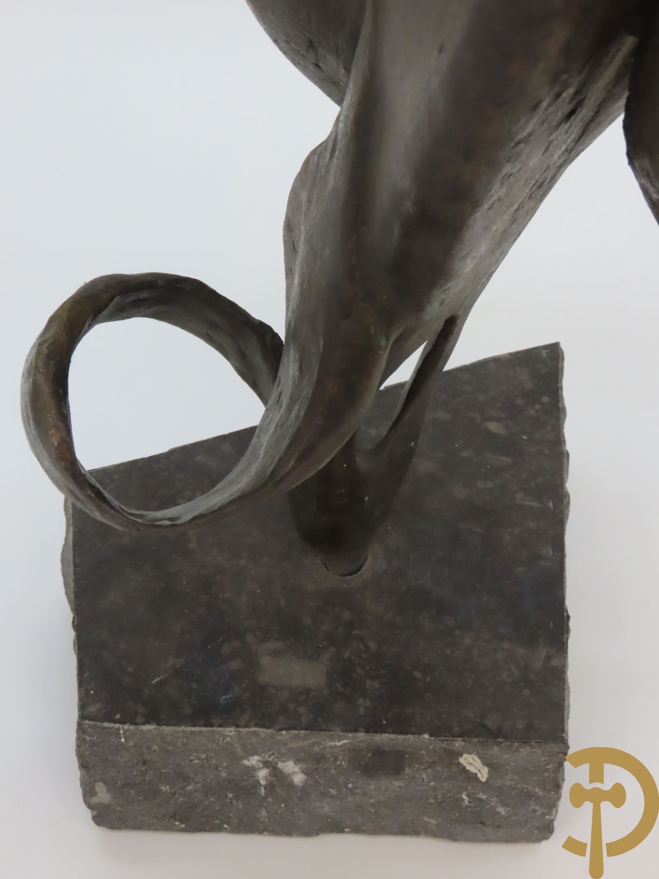 LAMPENS Mark gemerkt met naamplaatje onderaan 