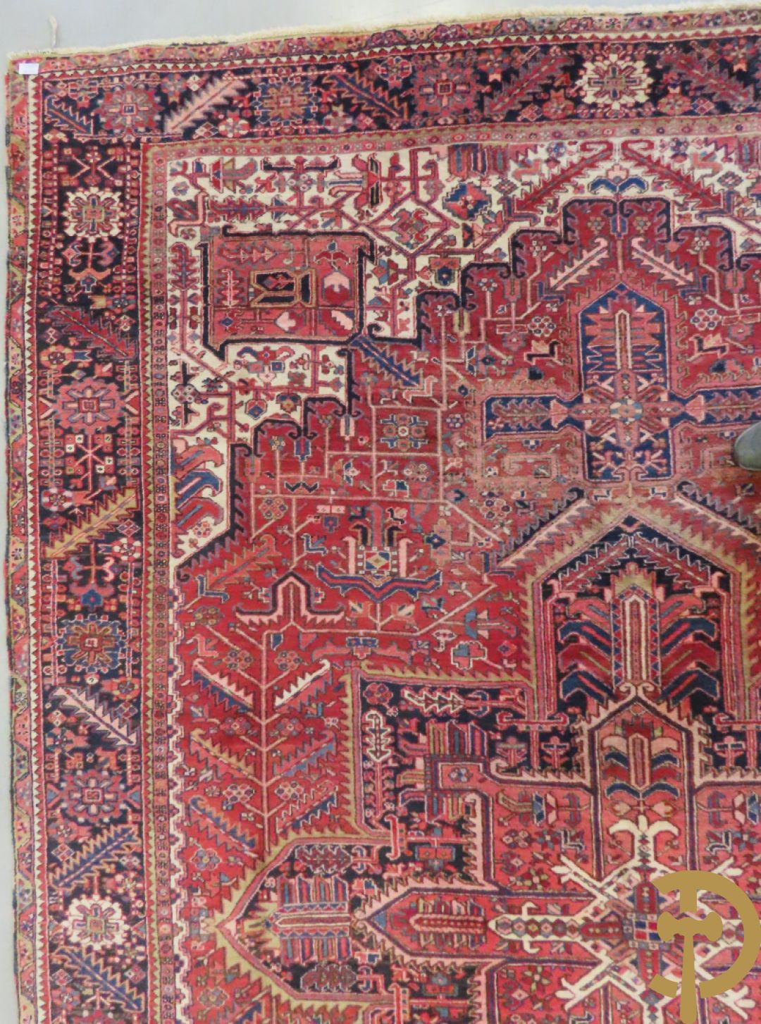 Oosters handgeknoopt tapijt Heriz