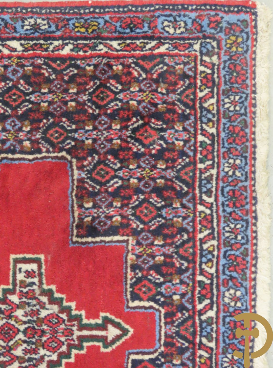 Vijf oosterse handgeknoopte tapijten