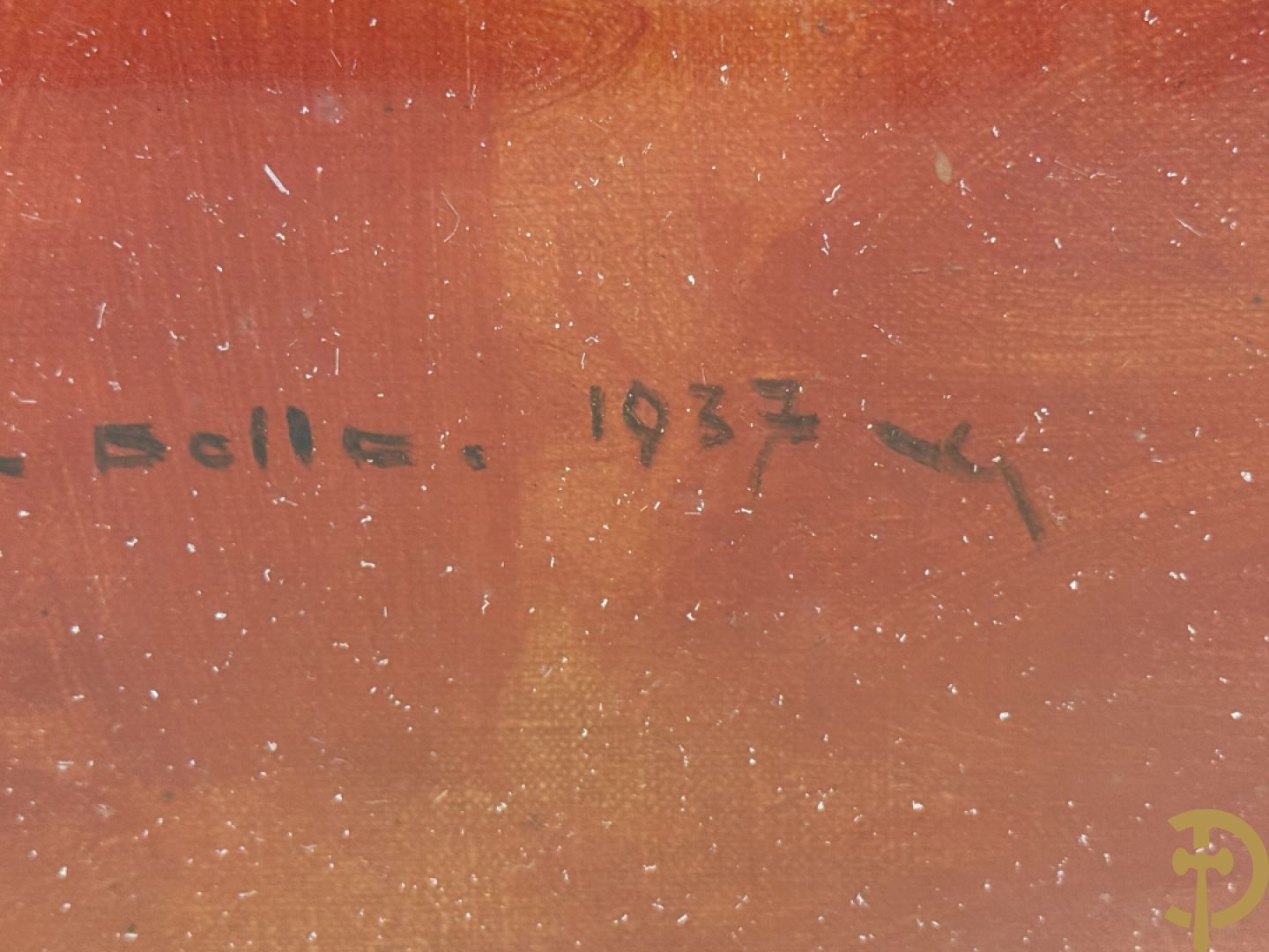 VAN BELLE Karel getekend 1937 