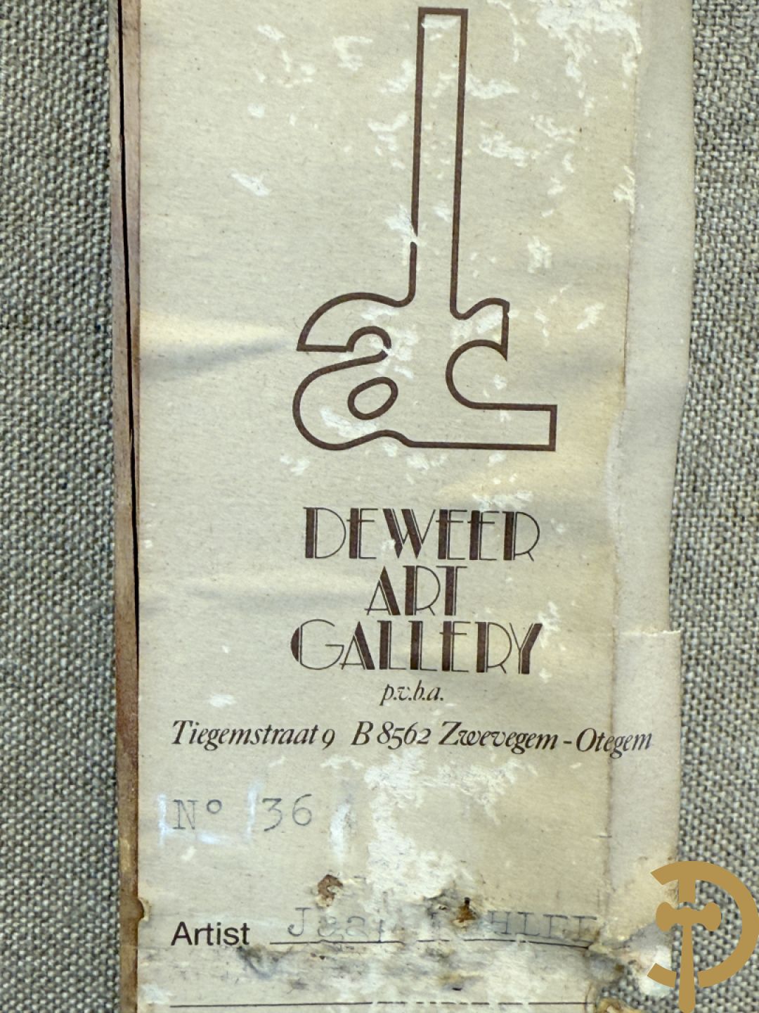 SCHLEE J. (Jaap) getekend Patio 1980-1981, 