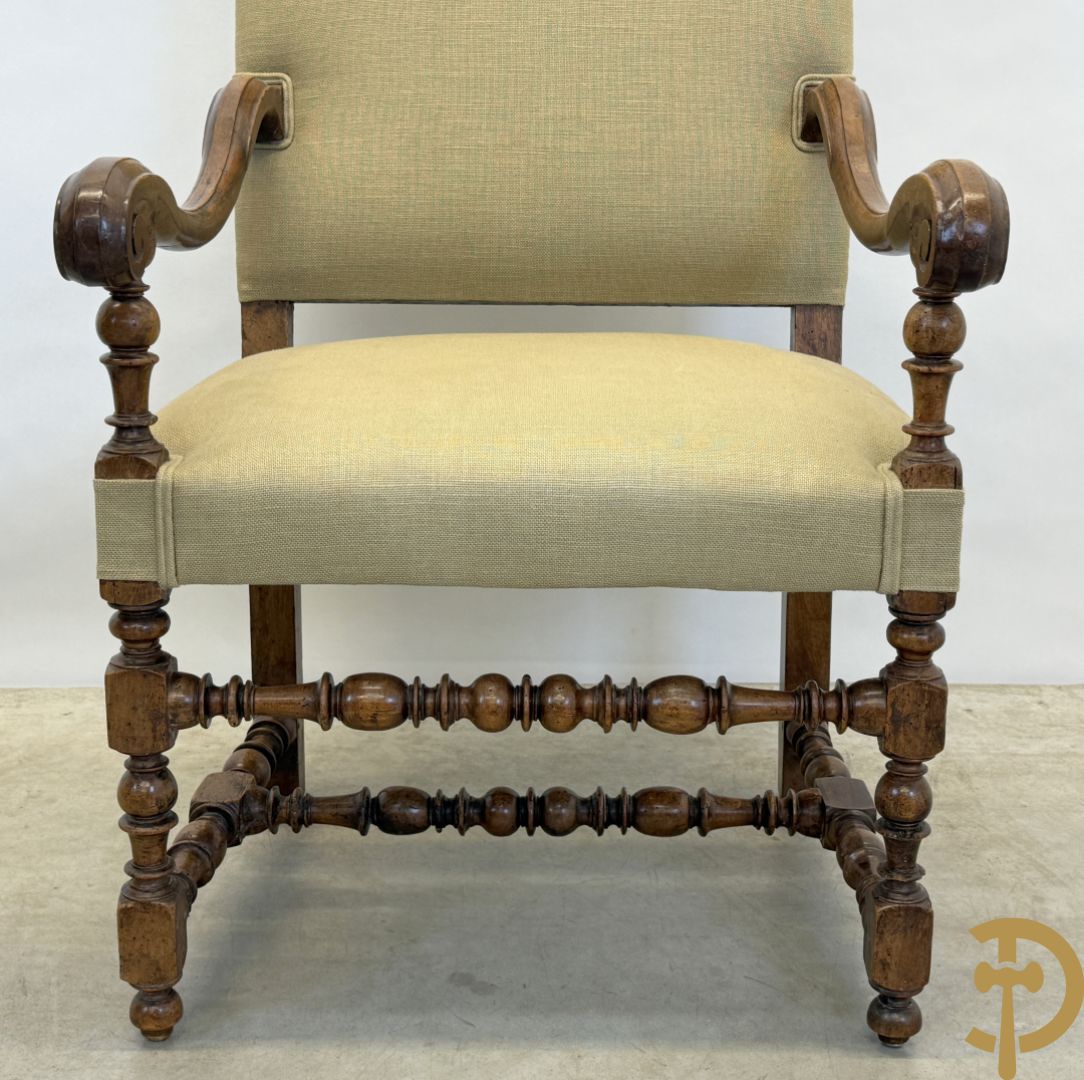 Paar notelaren Louis XVIII armzetels