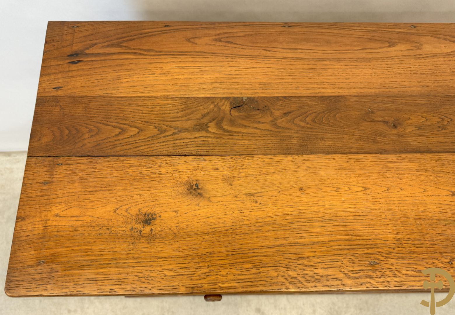 Masssief eiken tweedeursdresse Louis Philippe 19e