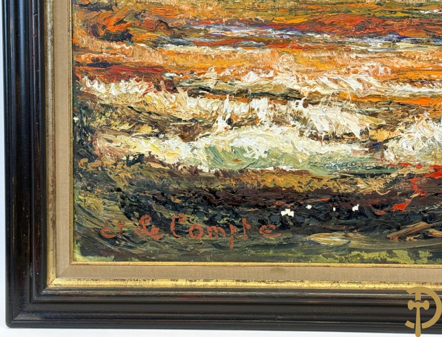 LE COMPTE Et. getekend 