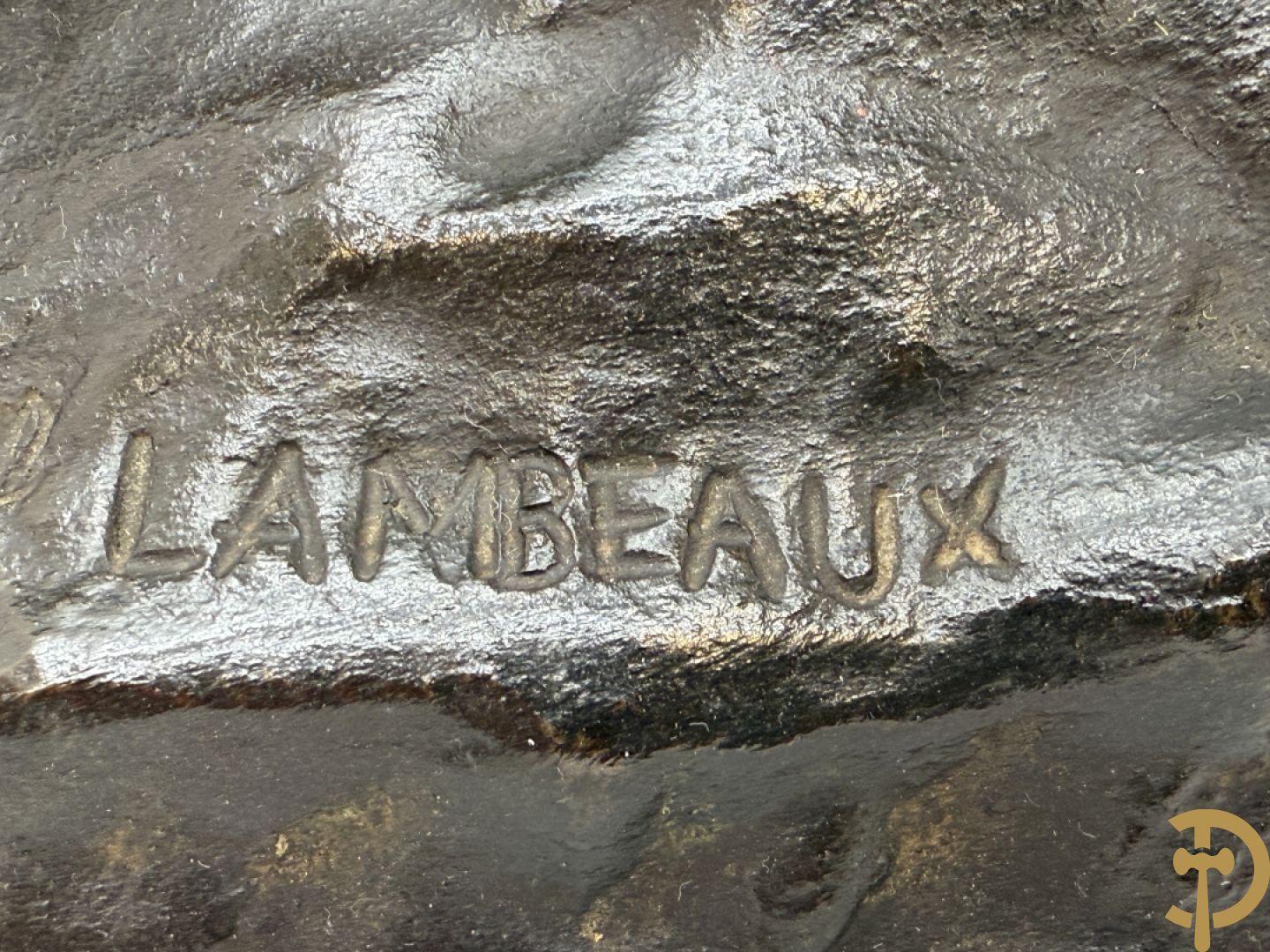 LAMBEAUX Jef getekend 