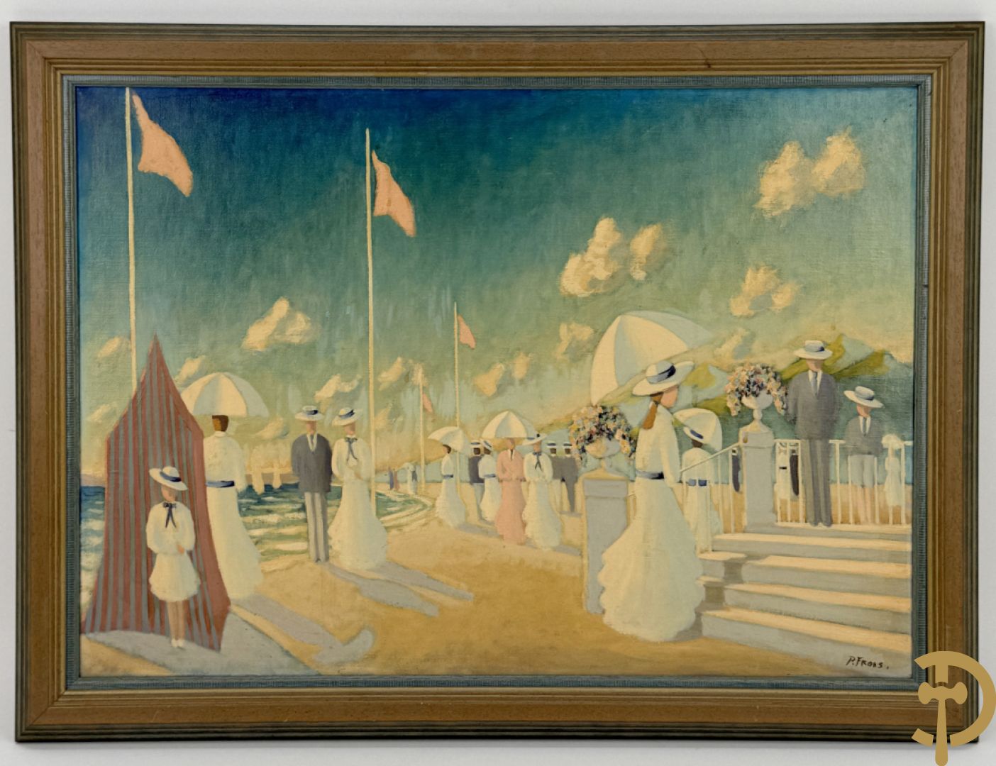 FRANS P. getekend (Paul) 