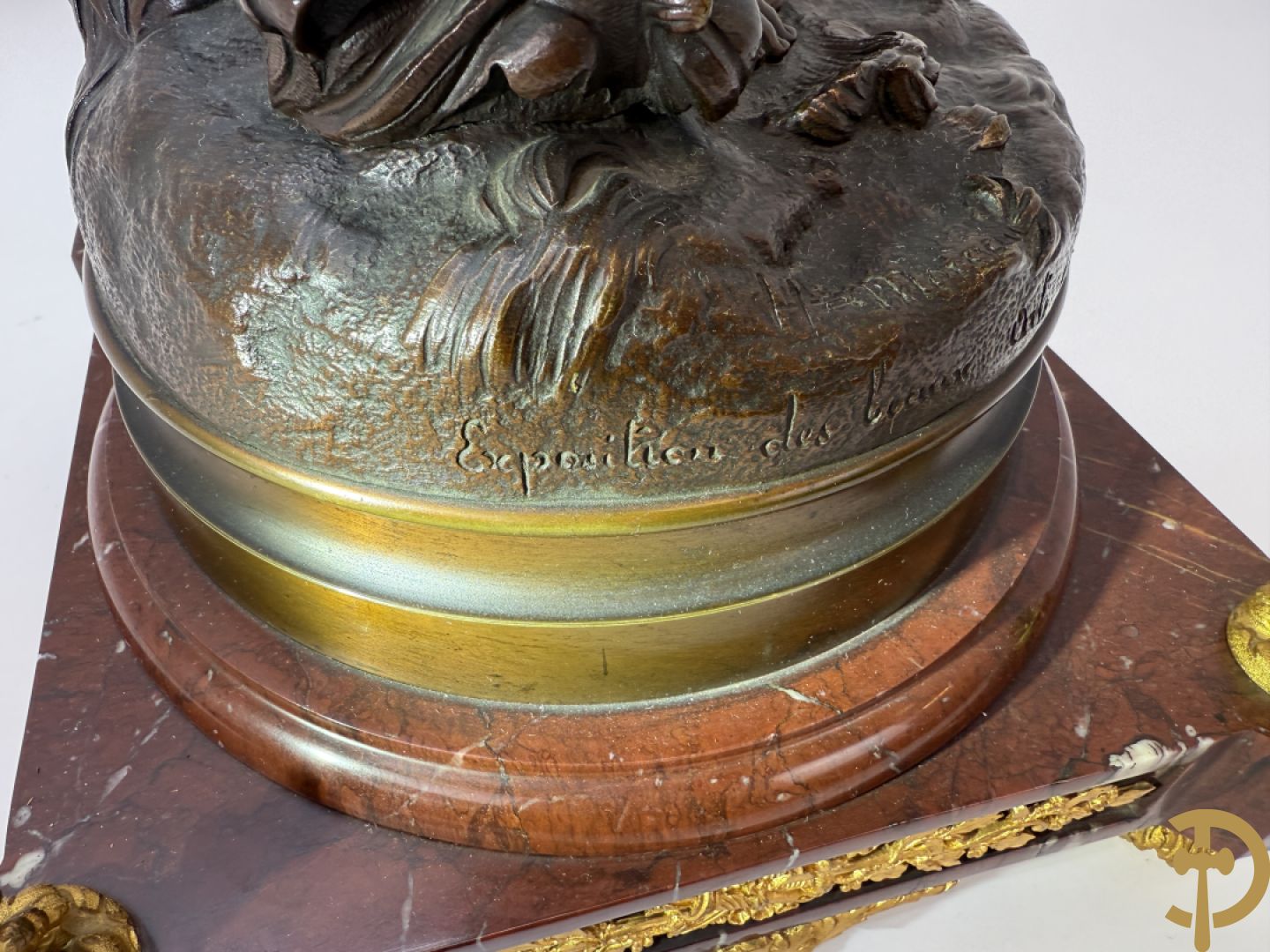 MOREAU Hte. getekend Exposition des Beaux-Arts 1883 