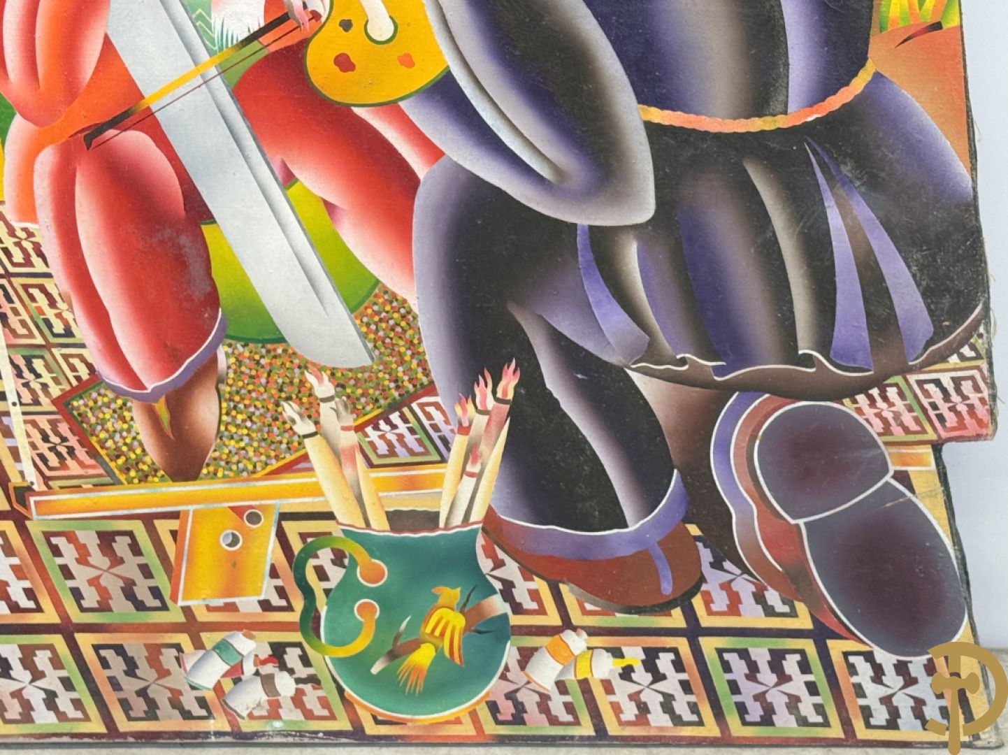 VAN DAELE Nico getekend verso 1983 