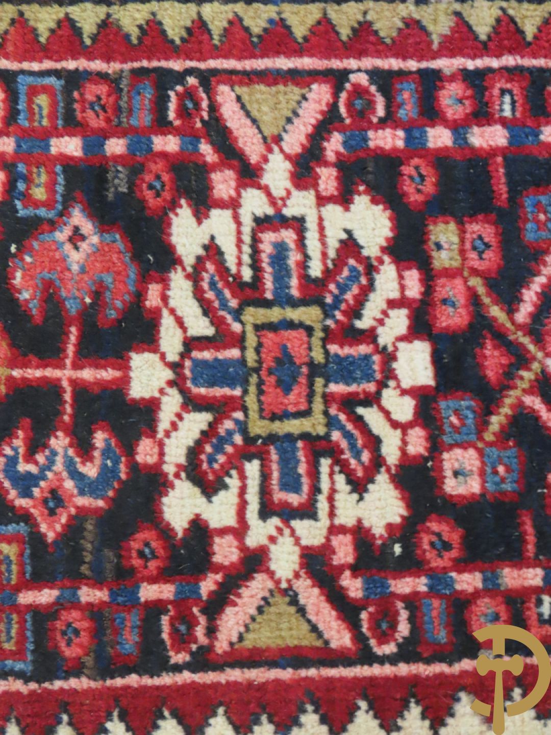 Oosters handgeknoopt tapijt Heriz