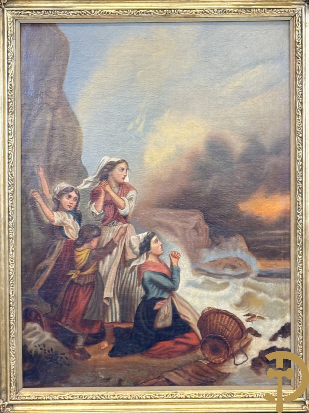 CAHON E. getekend Avril 1863 