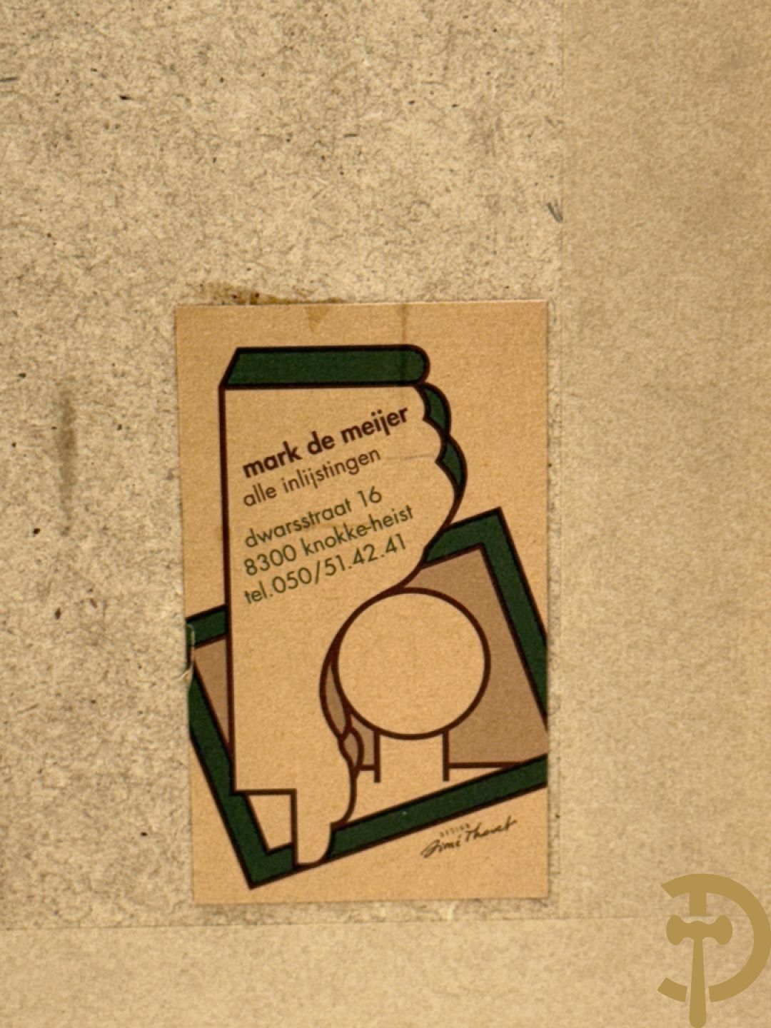 T.L. gemonogrammeerd (Toulouse Lautrec) 