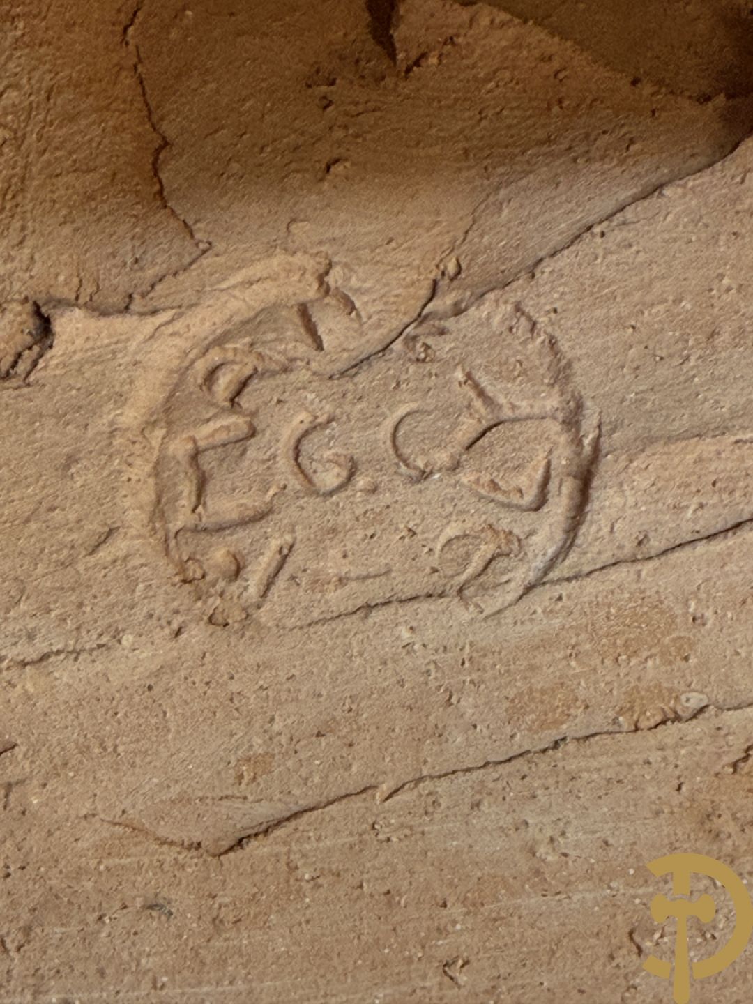 Keramieken luipaard, onderaan gestempeld Made in Italy