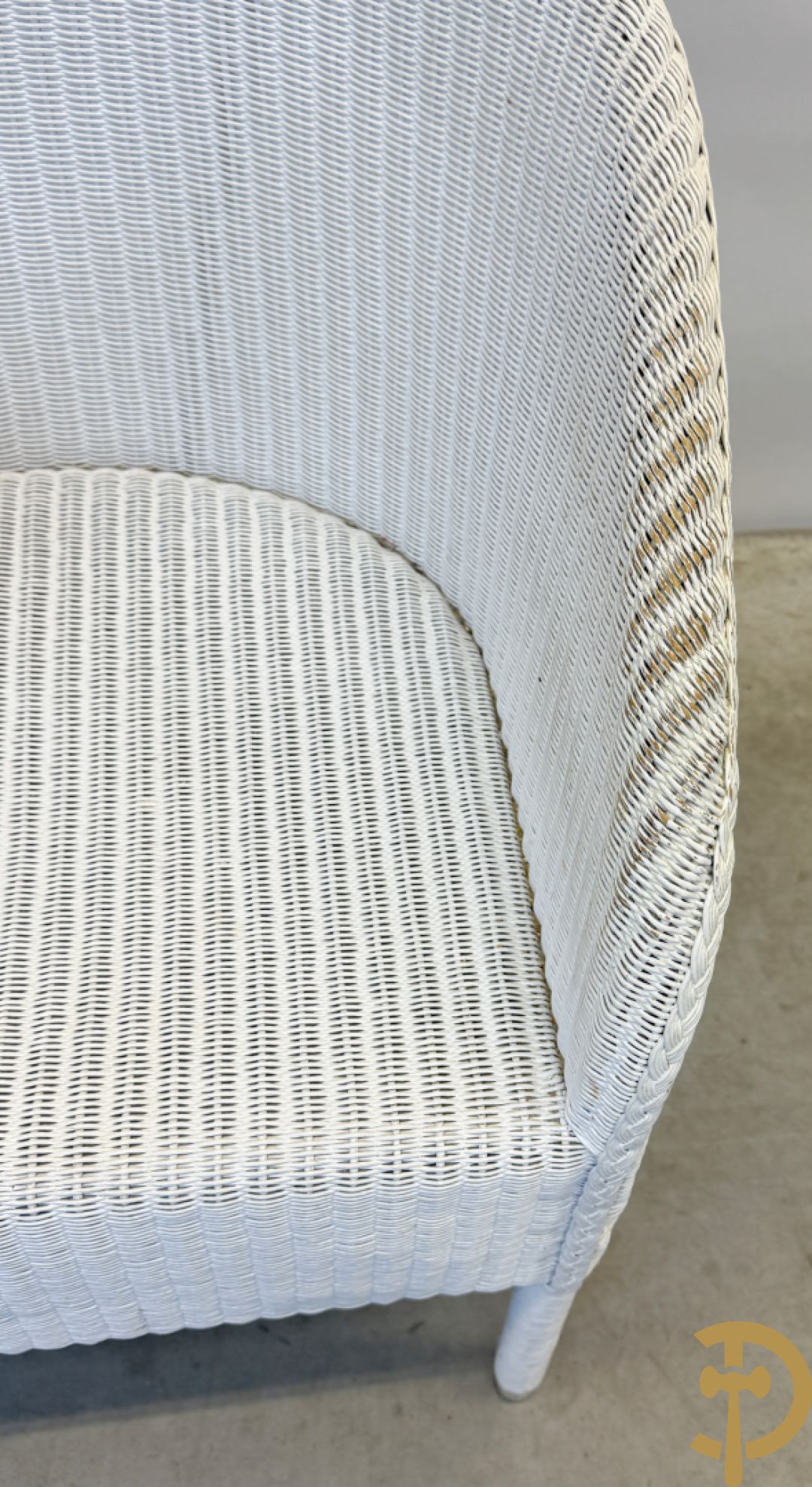 Vier gevlochten Lloyd Loom armzetels van Vincent Sheppard