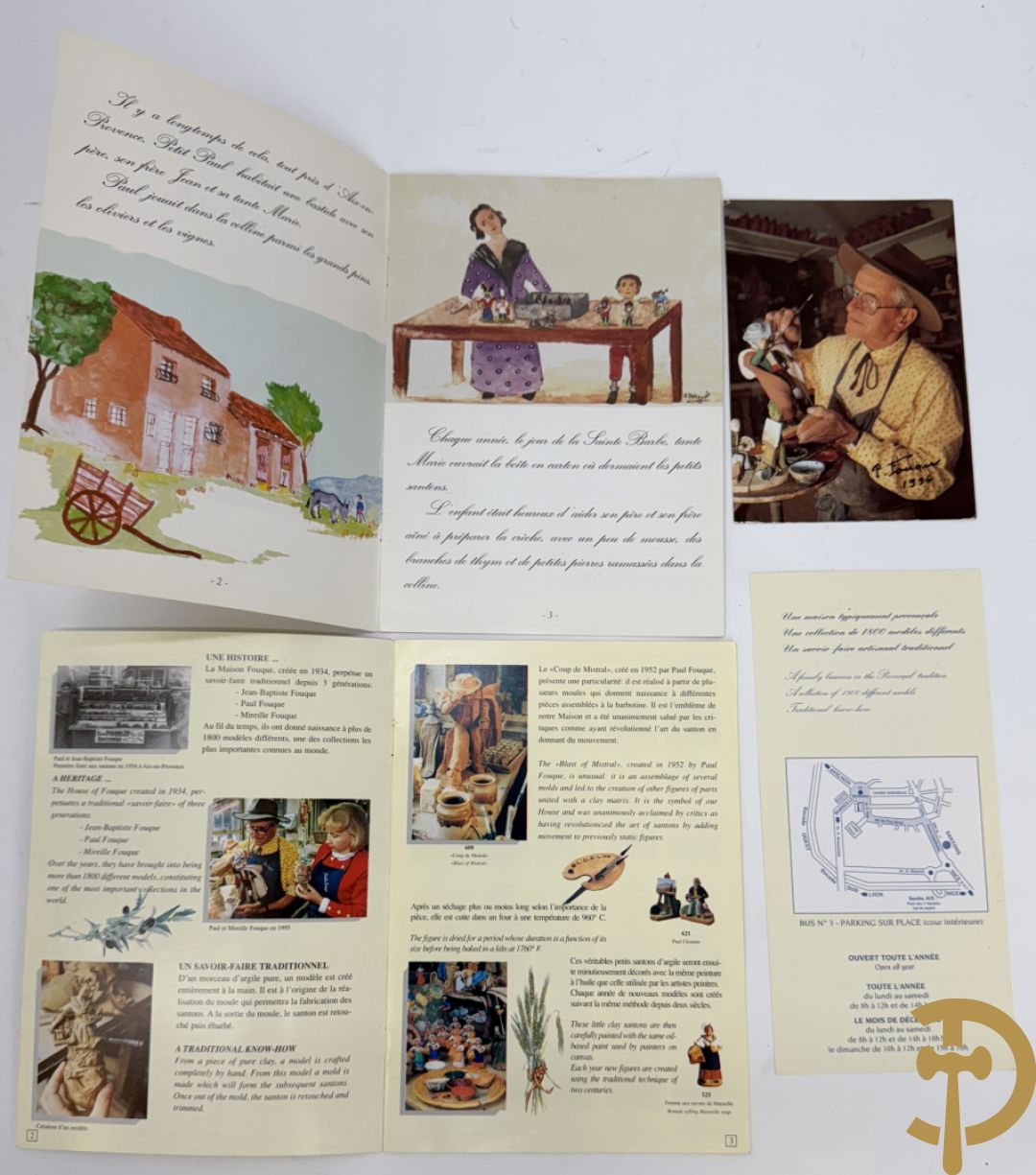 FOUQUE P. getekend Mai 1986 