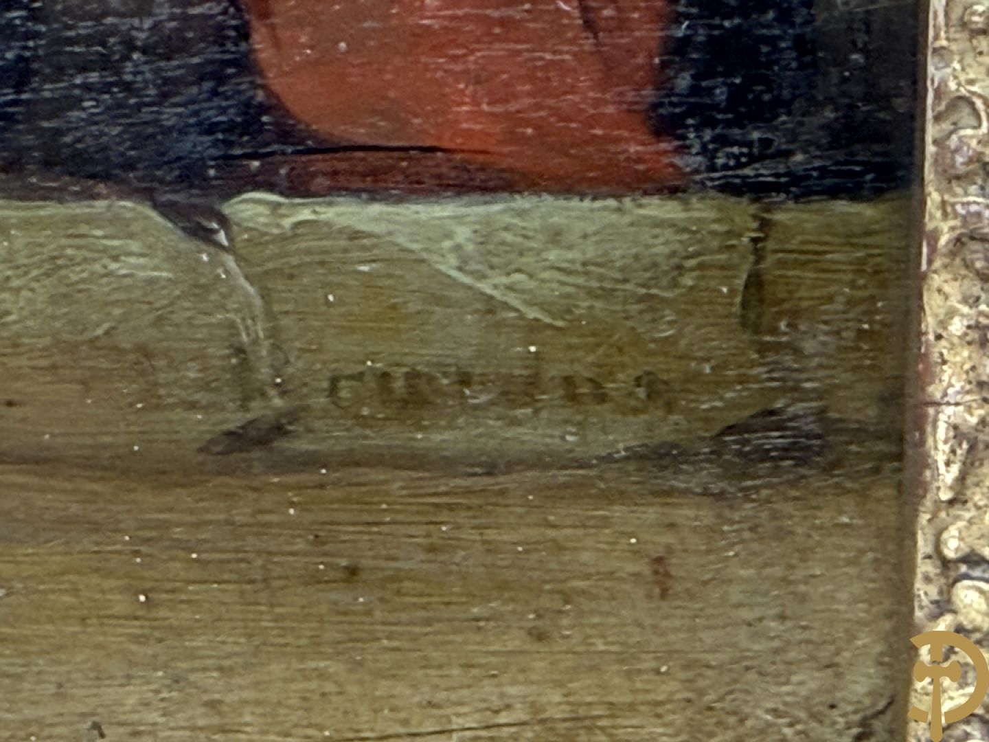 Onleesbaar getekend (Cleemans ?) 