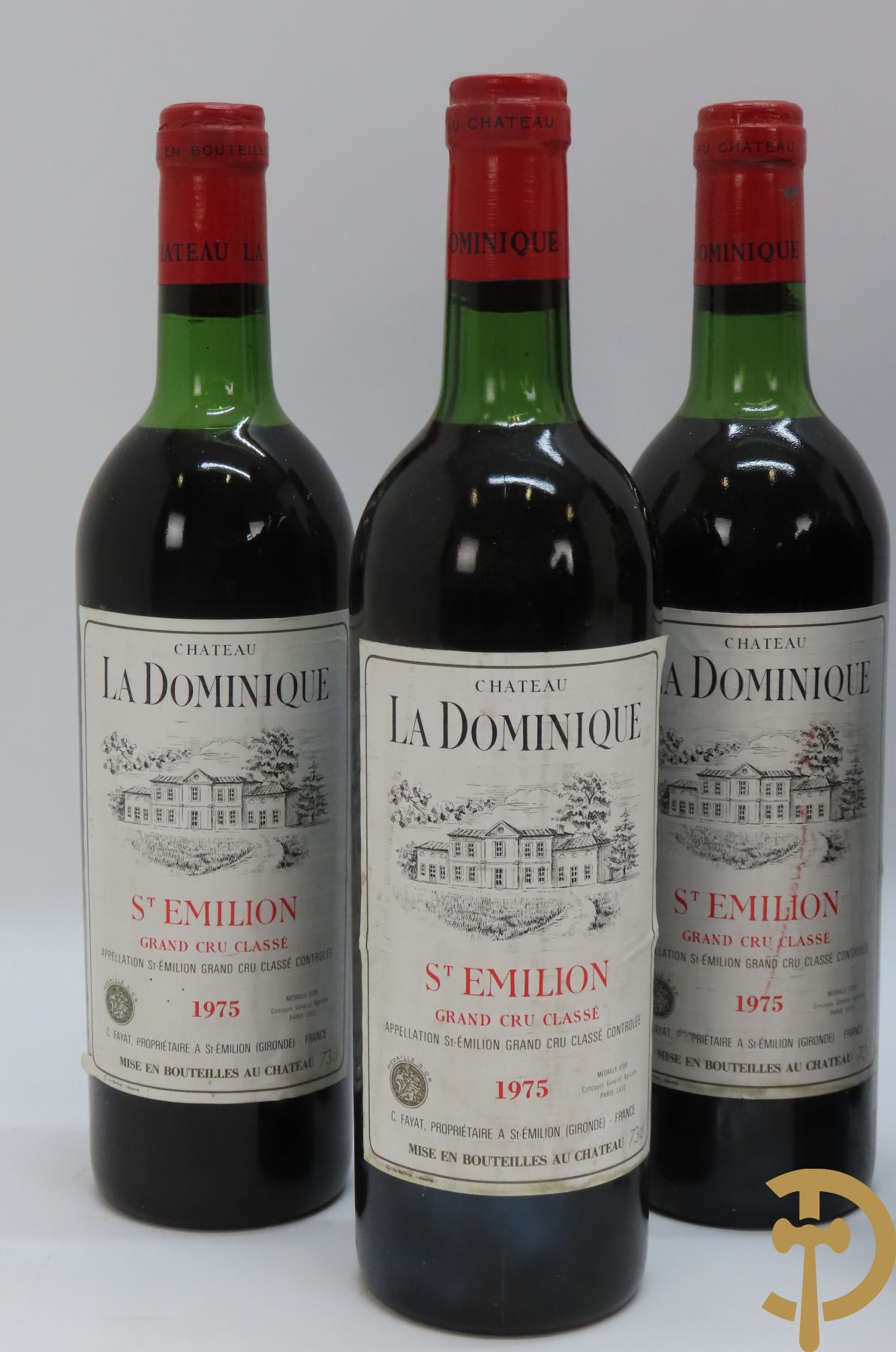 Chateau La Dominique 1975 (4 fl.) + Ch. Chatain 