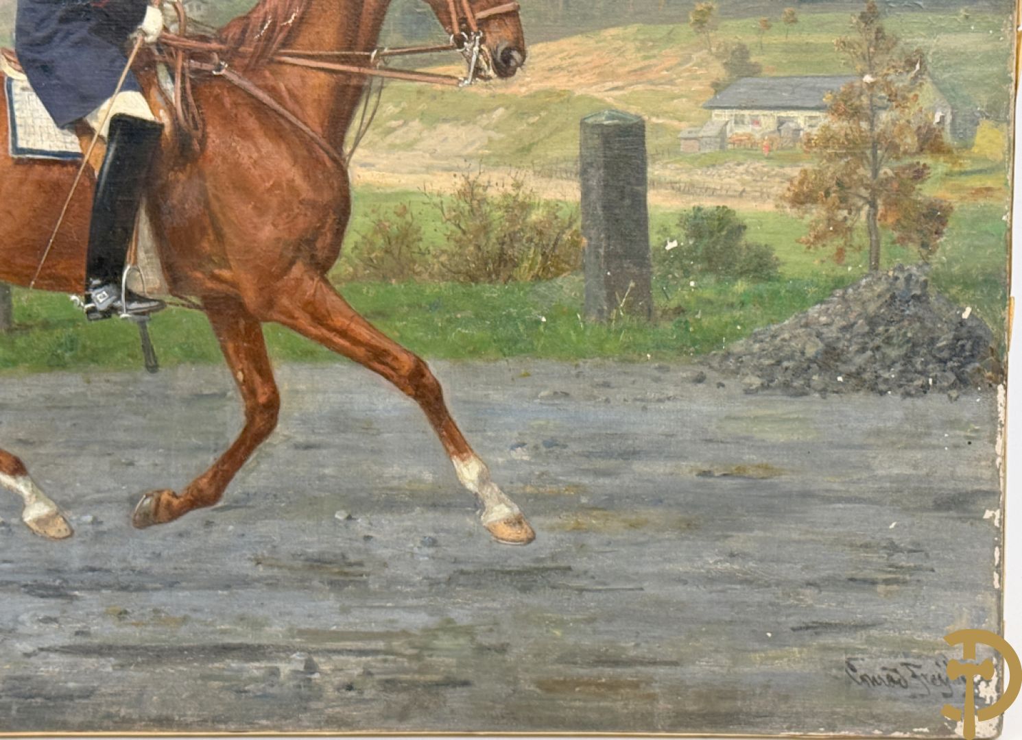 FREYBERG Conrad getekend 