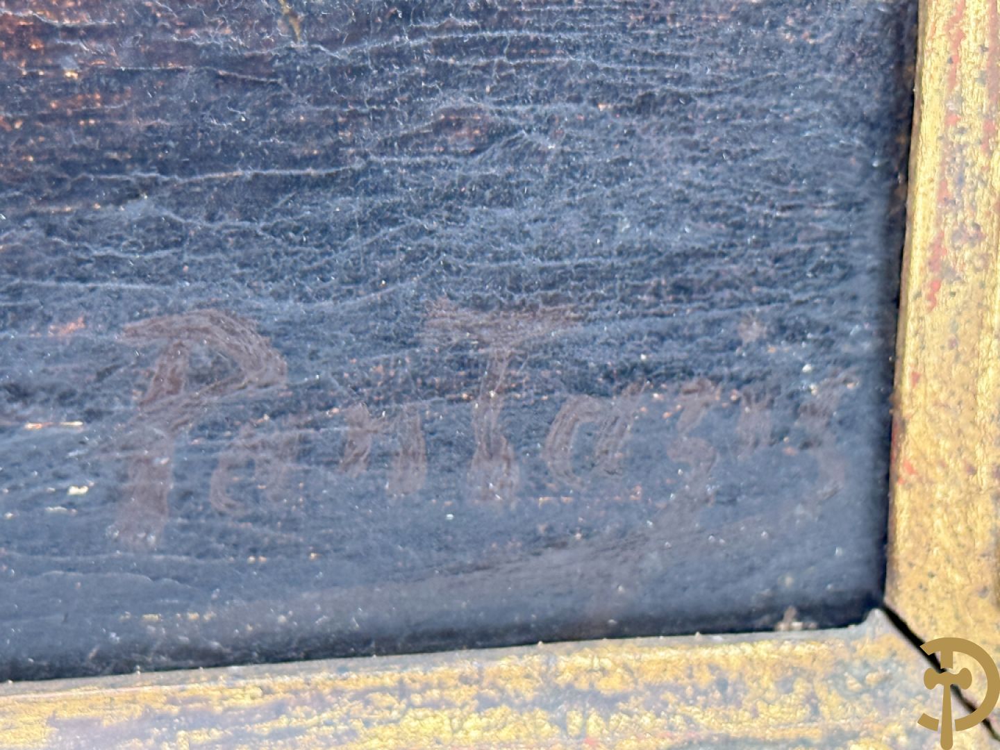 PANTASIS getekend rechts onder 