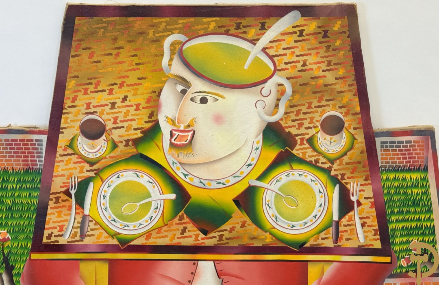 VAN DAELE Nico getekend verso 1981 