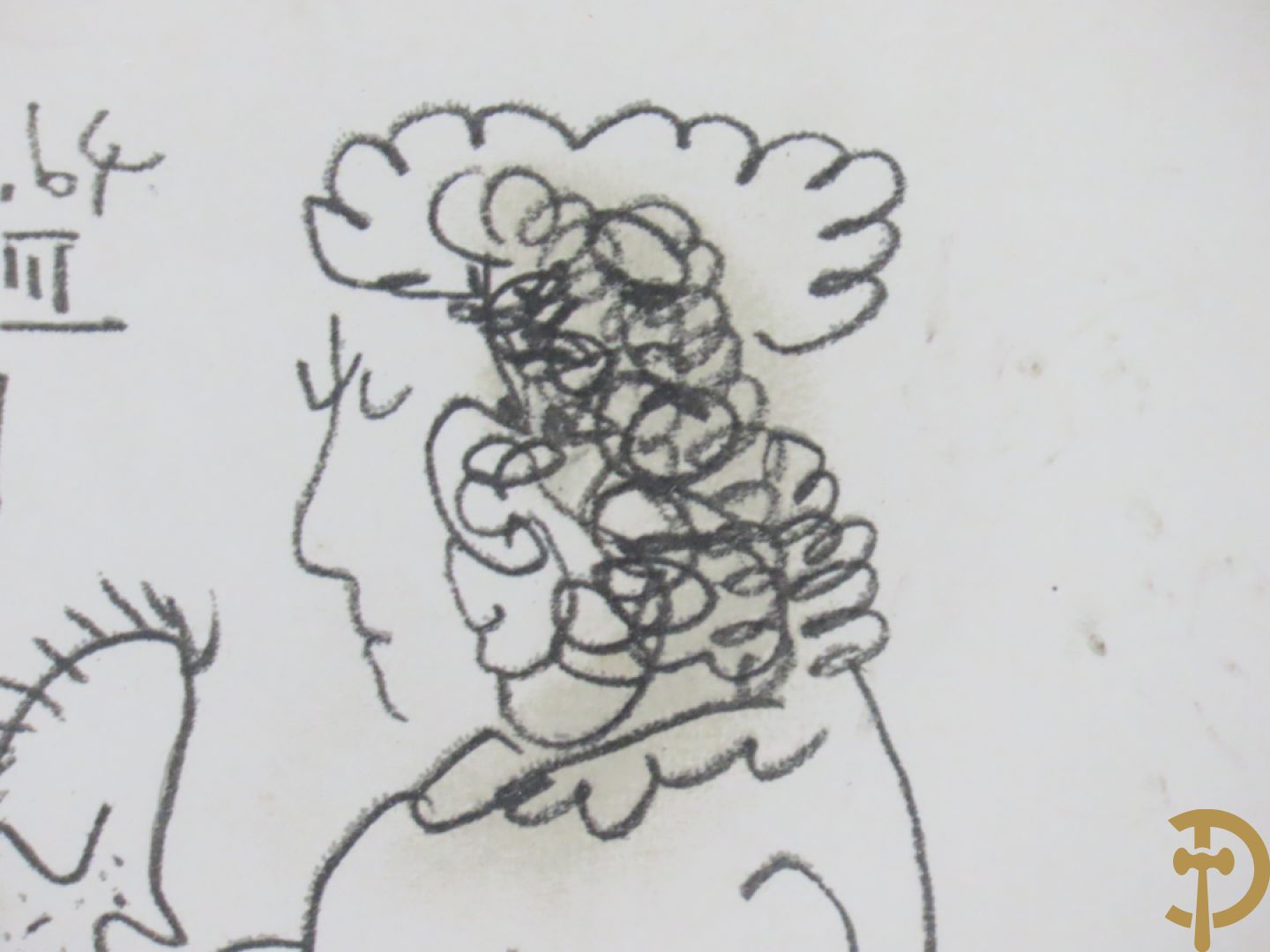 PICASSO Pablo naar 29.9.64 gedateerd 