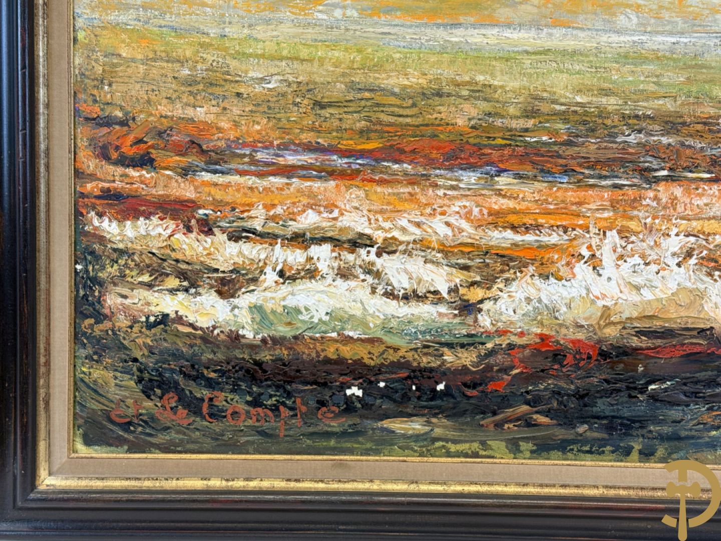 LE COMPTE Et. getekend 