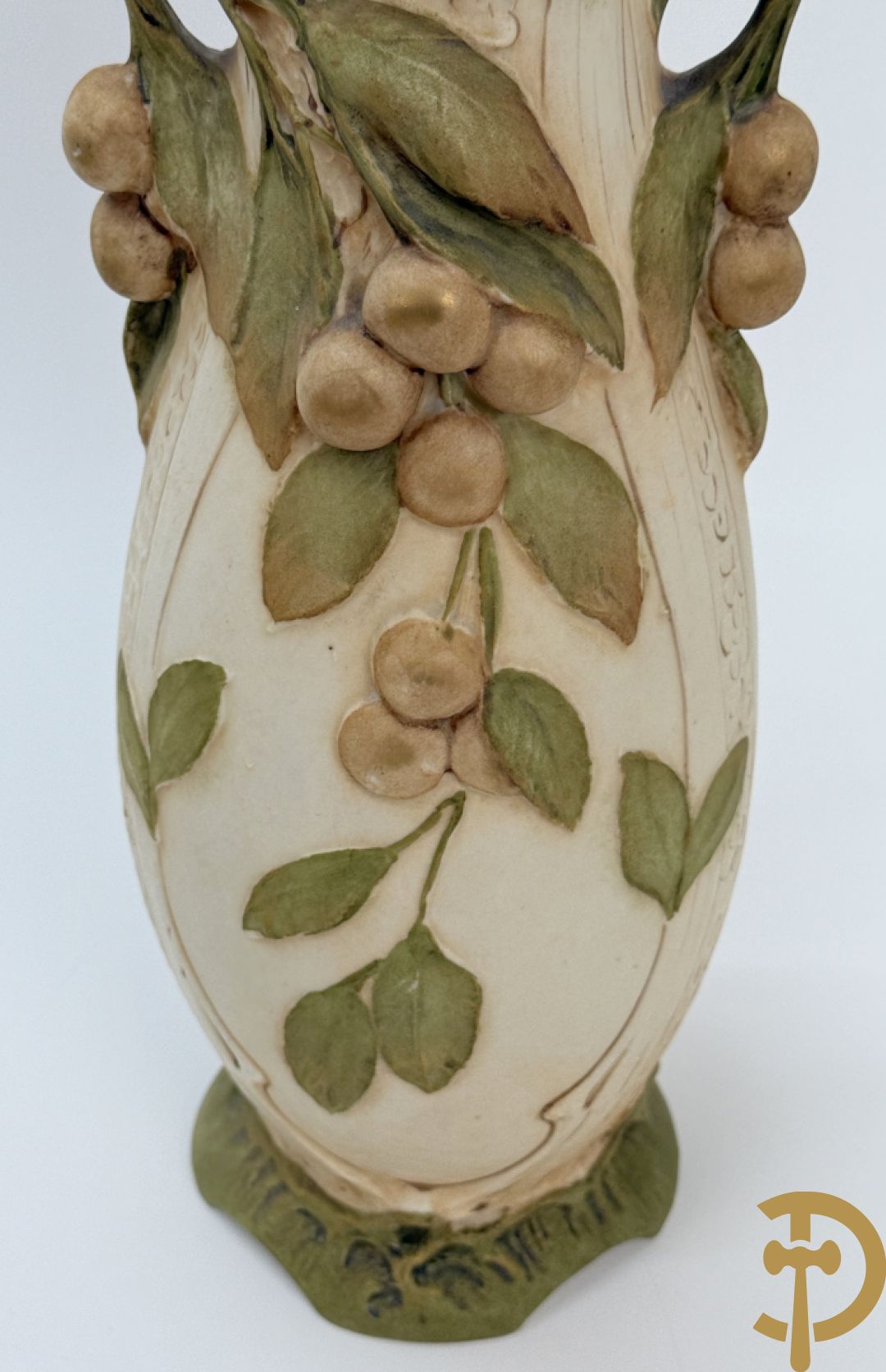 Paar Royal Dux Art Nouveau vazen, nr. 5496